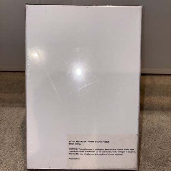 HORSE SHAPED PUZZLE 1000 Pcs Woodland Creek 22.56" x 31.95" Finished NEW Sealed - Picture 5 of 5